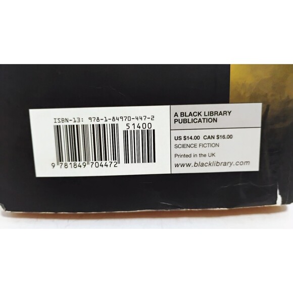 2013 BLACK LIBRARY WARHAMMER 40K 40,000 DEATHWATCH BY STEVE PARKER FIRST PRINT - Picture 3 of 6